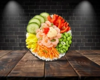 PB5 Poké crevette tempura